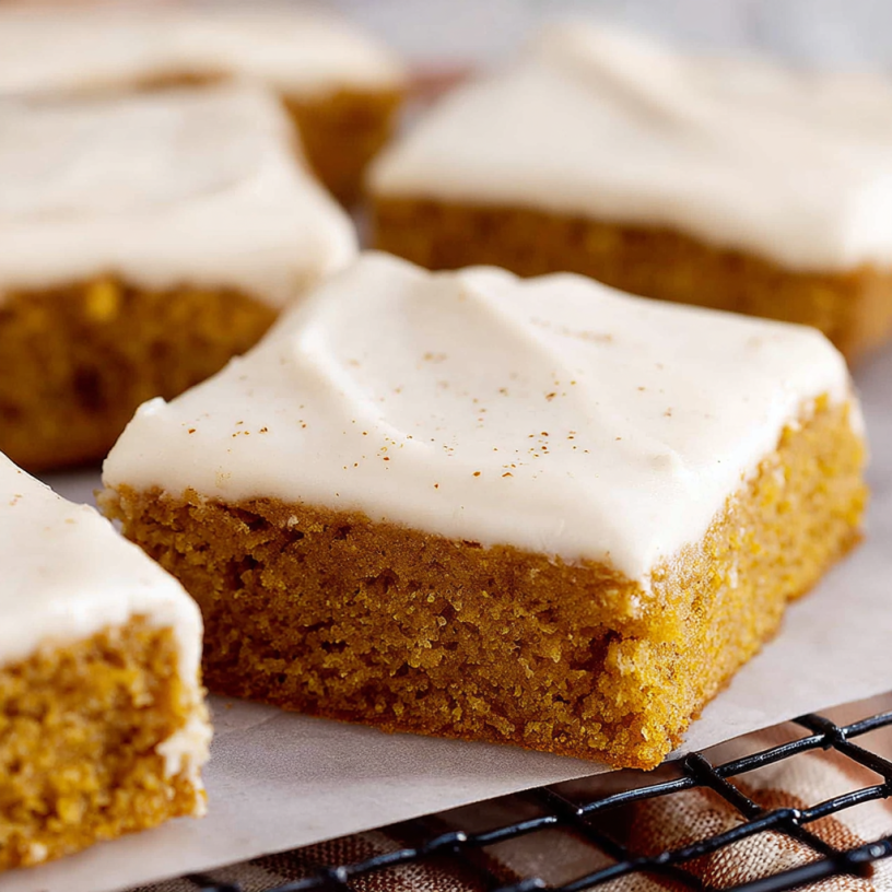 Pumpkin Spice Cake Bars Recipe: Quick and Easy!
