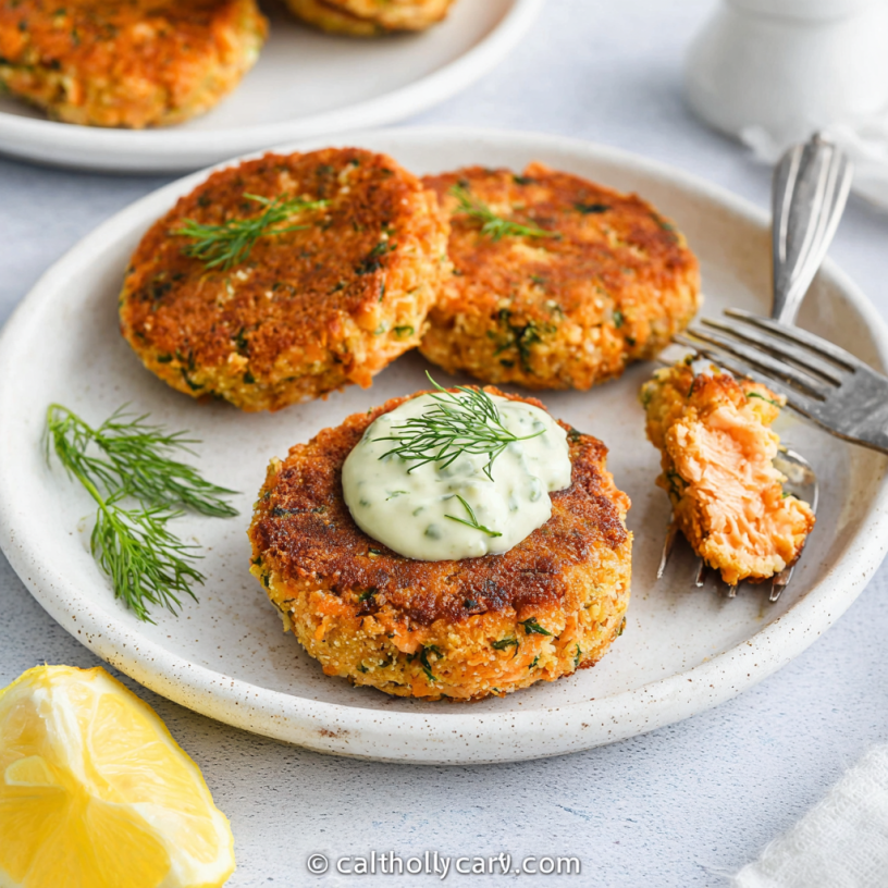 Quick, Easy & Healthy Keto Salmon Patties Full Recipe