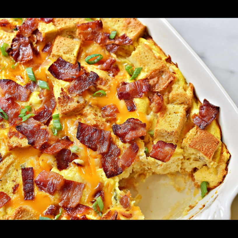 Quick & Easy Keto Crack Breakfast Casserole Recipe