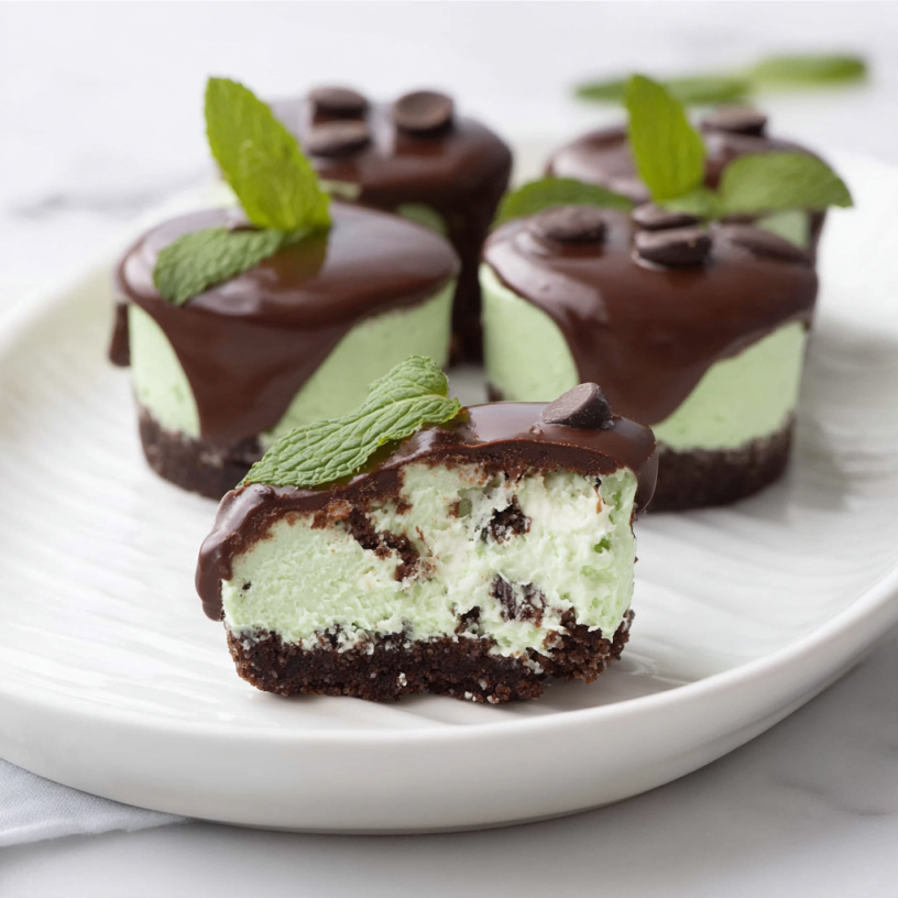 Refreshing Keto Mint Chocolate Cheesecake Bites EASY
