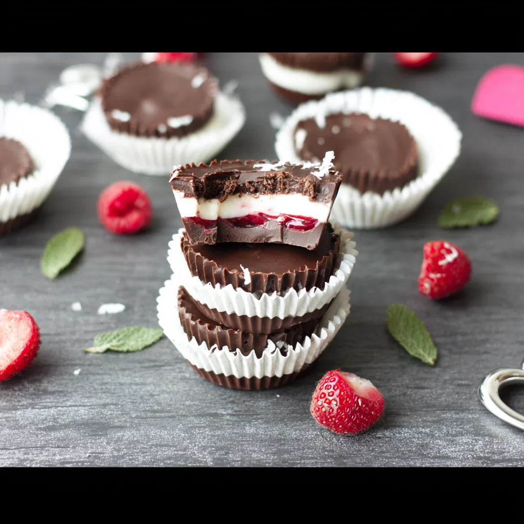 Sweetheart Berry Bliss Keto Cups Recipe Easy