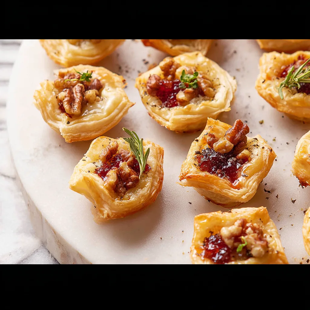 Sweetheart Brie Bites: Quick Easy Appetizer Recipe