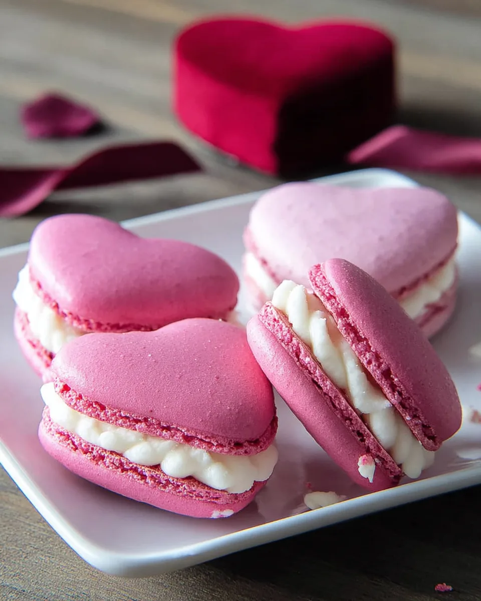 Sweetheart Cinnamon Macarons: Easy Homemade Recipe!