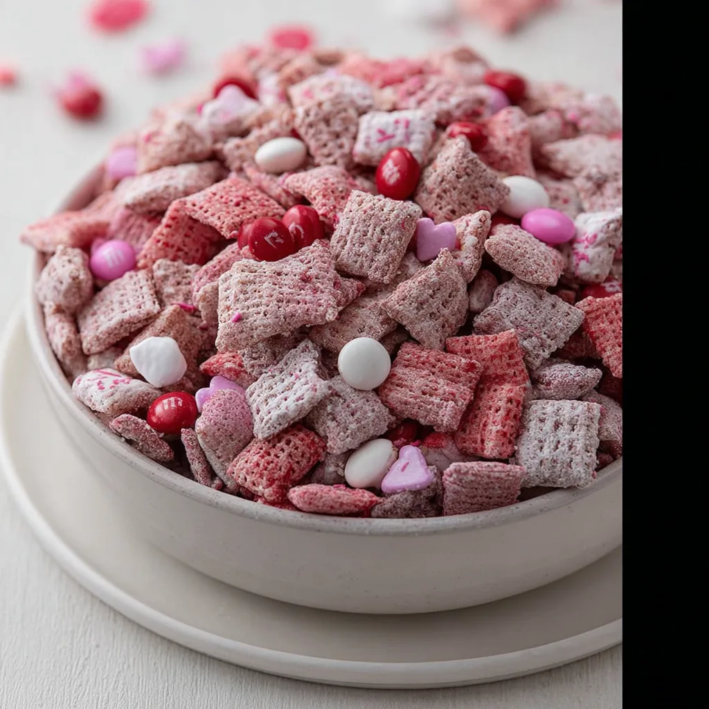 Sweetheart Muddy Buddies Recipe: Easy & So Delicious