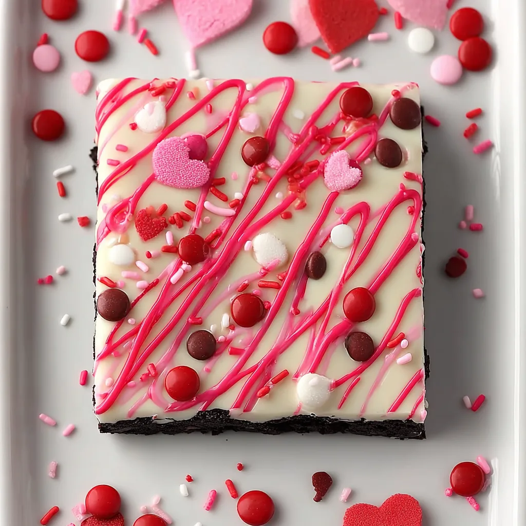 Sweetheart Oreo Bark Delight - Quick & Easy Recipe!