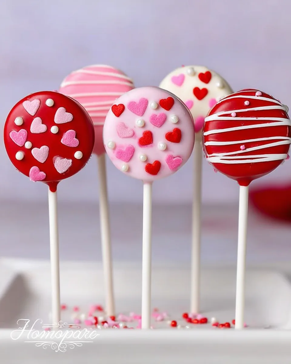 Sweetheart Oreo Pops of Love! Easy Dessert Recipe!