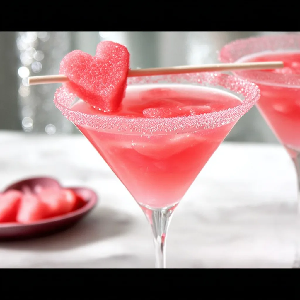 Sweetheart Pink Valen-Tinigive Cocktail Recipe Fast