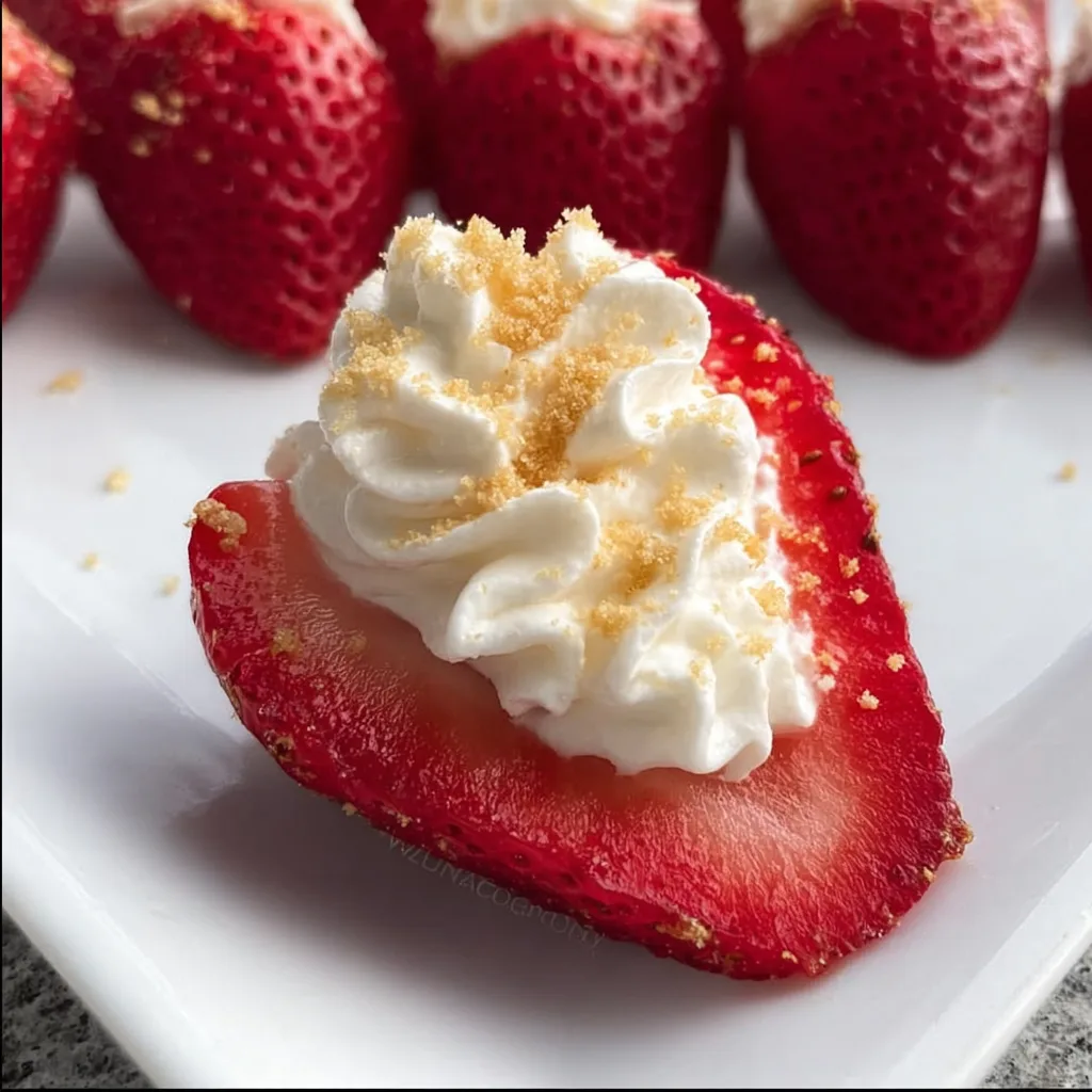 The Easy Sweetheart Cheesecake Strawberries Recipe!
