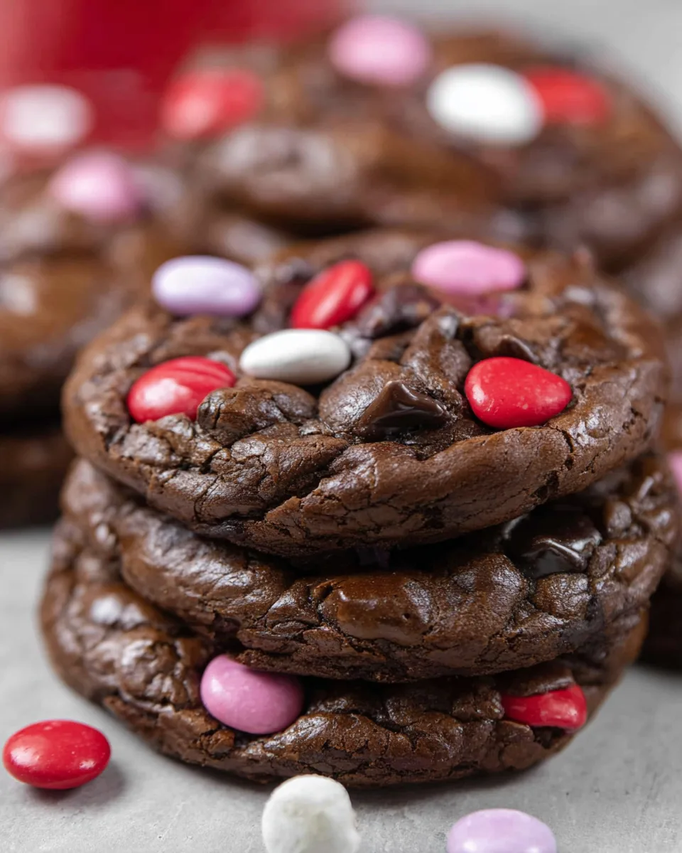 Valentine Fudgy Brownie Cookies: Ultimate Dessert!