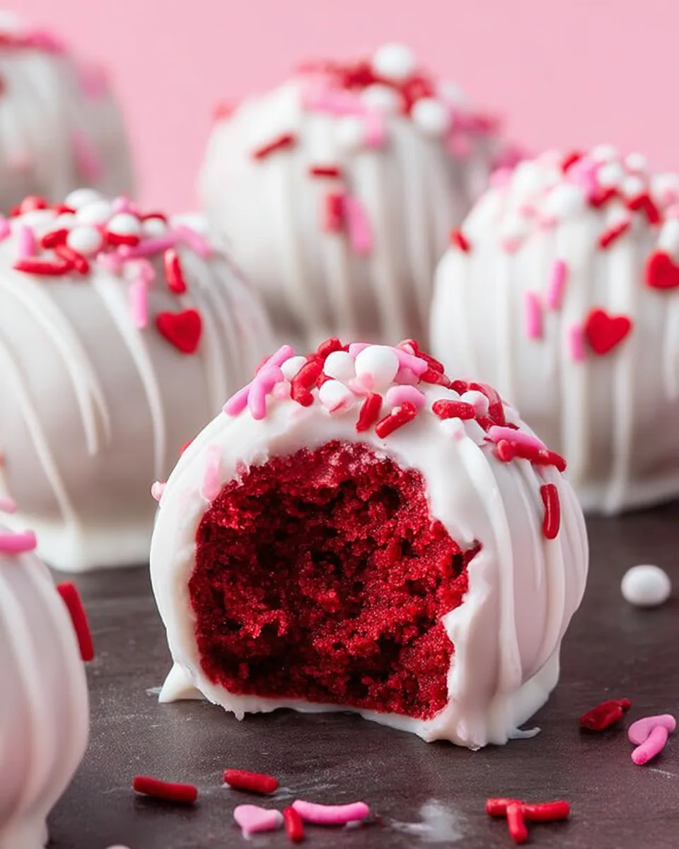 An Easy Recipe for Valentine's Red Velvet Truffles
