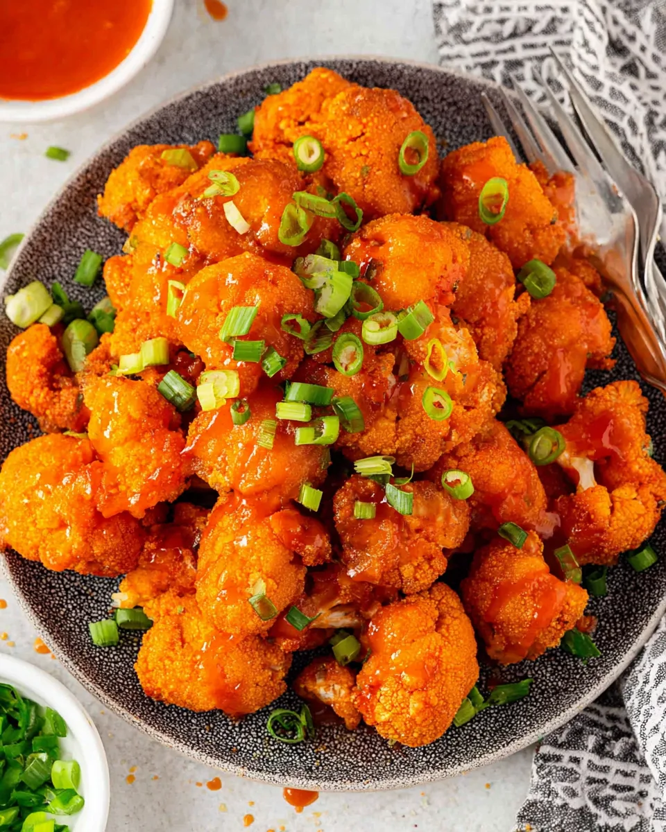 Buffalo Fried Cauliflower Recipe - Crispy & Spicy!