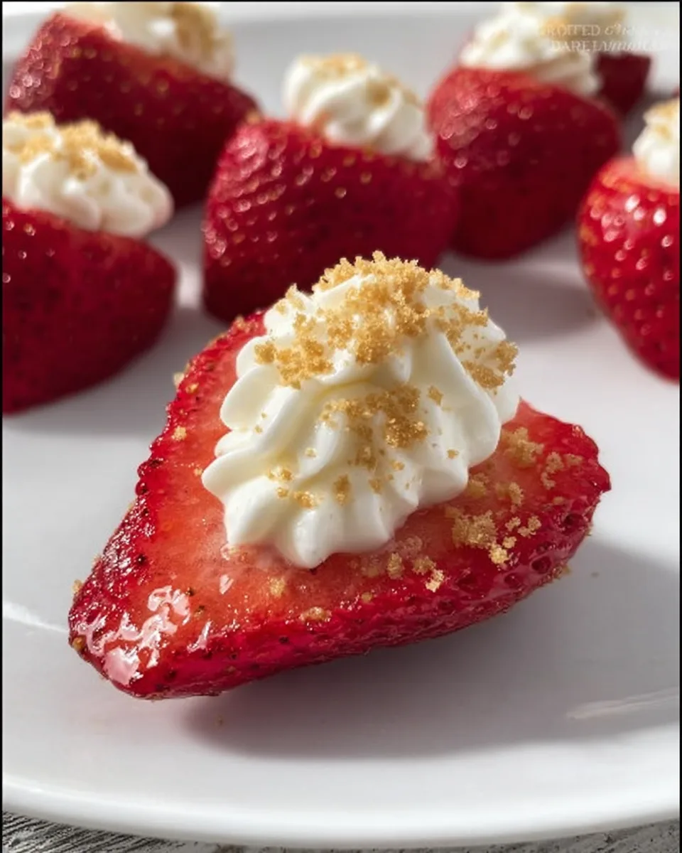 Cupid's Strawberry Kisses! Simple Dessert Recipes