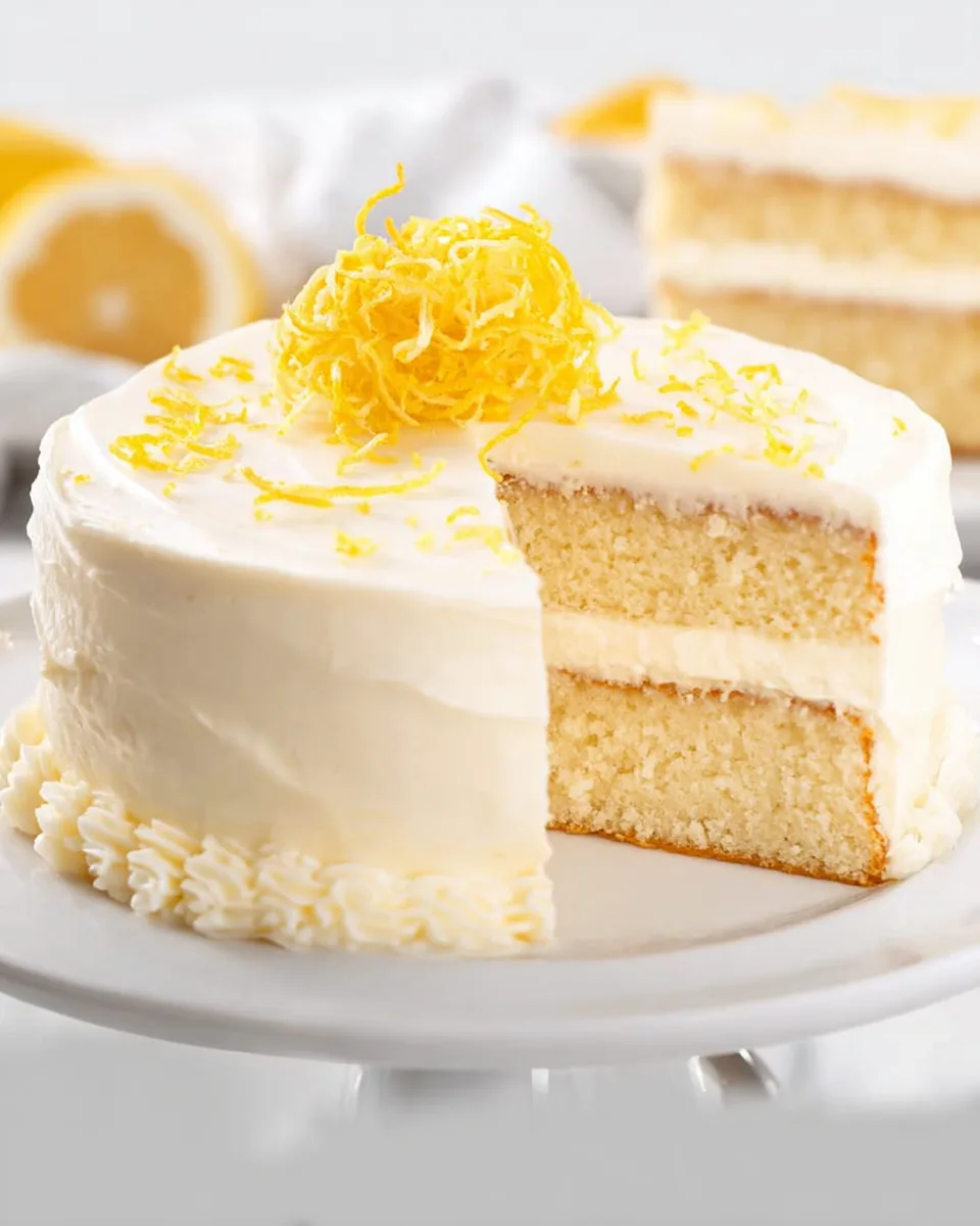 Delicious Zesty Lemon Velvet Cake Recipe Today!