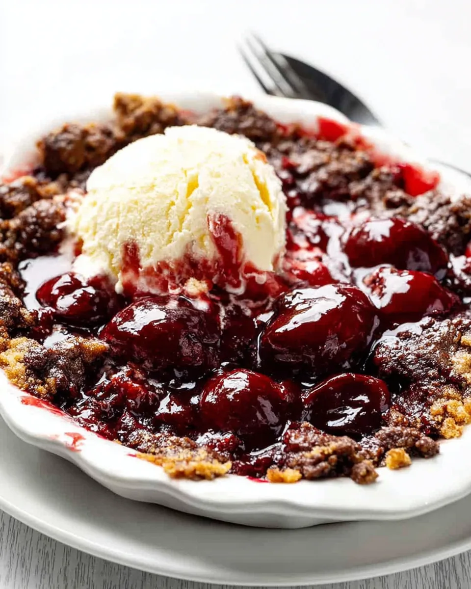 Easy Cherry Chocolate Delight: Dessert Bars Recipe!