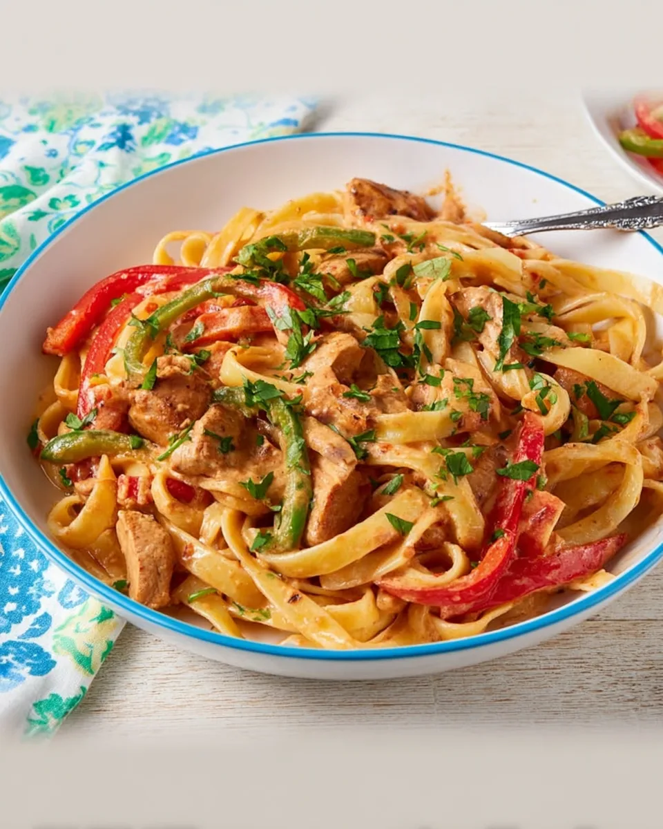 Easy & Delicious Spicy Cajun Chicken Pasta Recipe