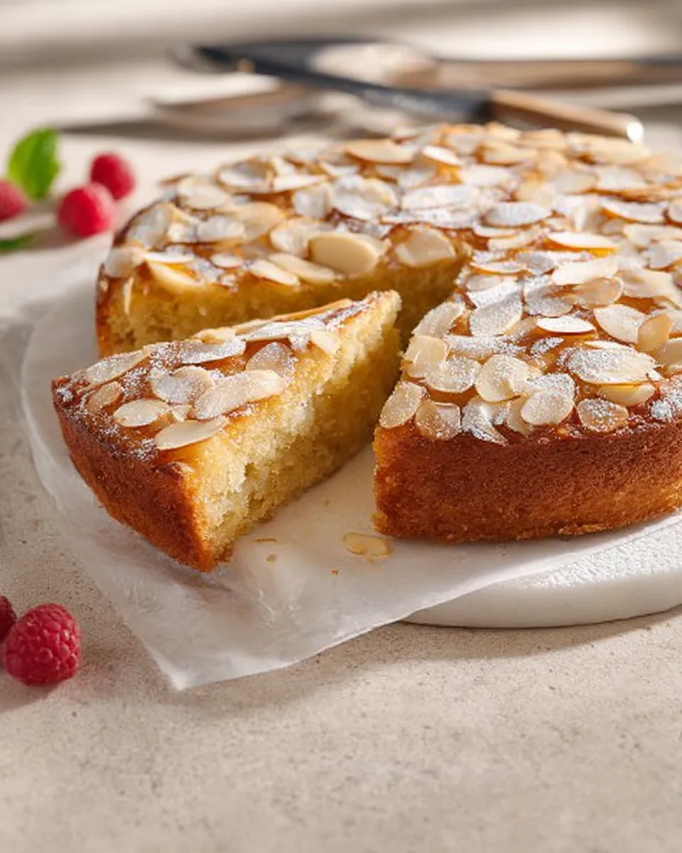 Easy Flourless Almond Coconut Vanilla Dream Cake