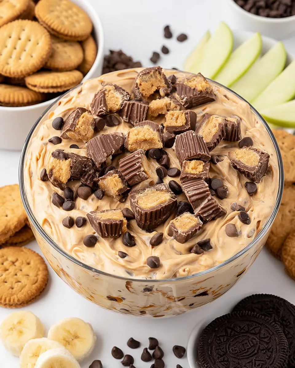 Easy Peanut Butter Dream Dip No-Bake Sweet Treat