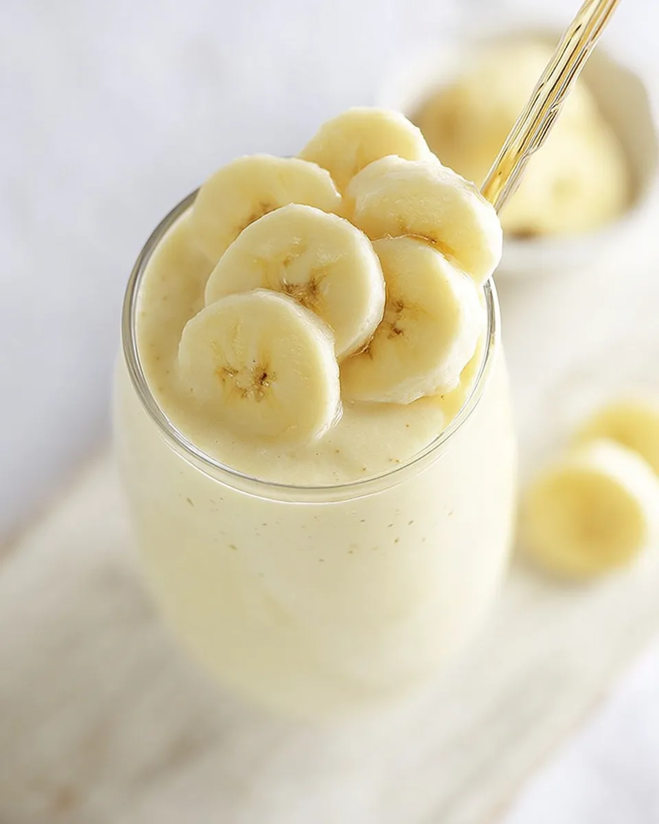 Energizing Banana Dream Smoothie! The Perfect Start