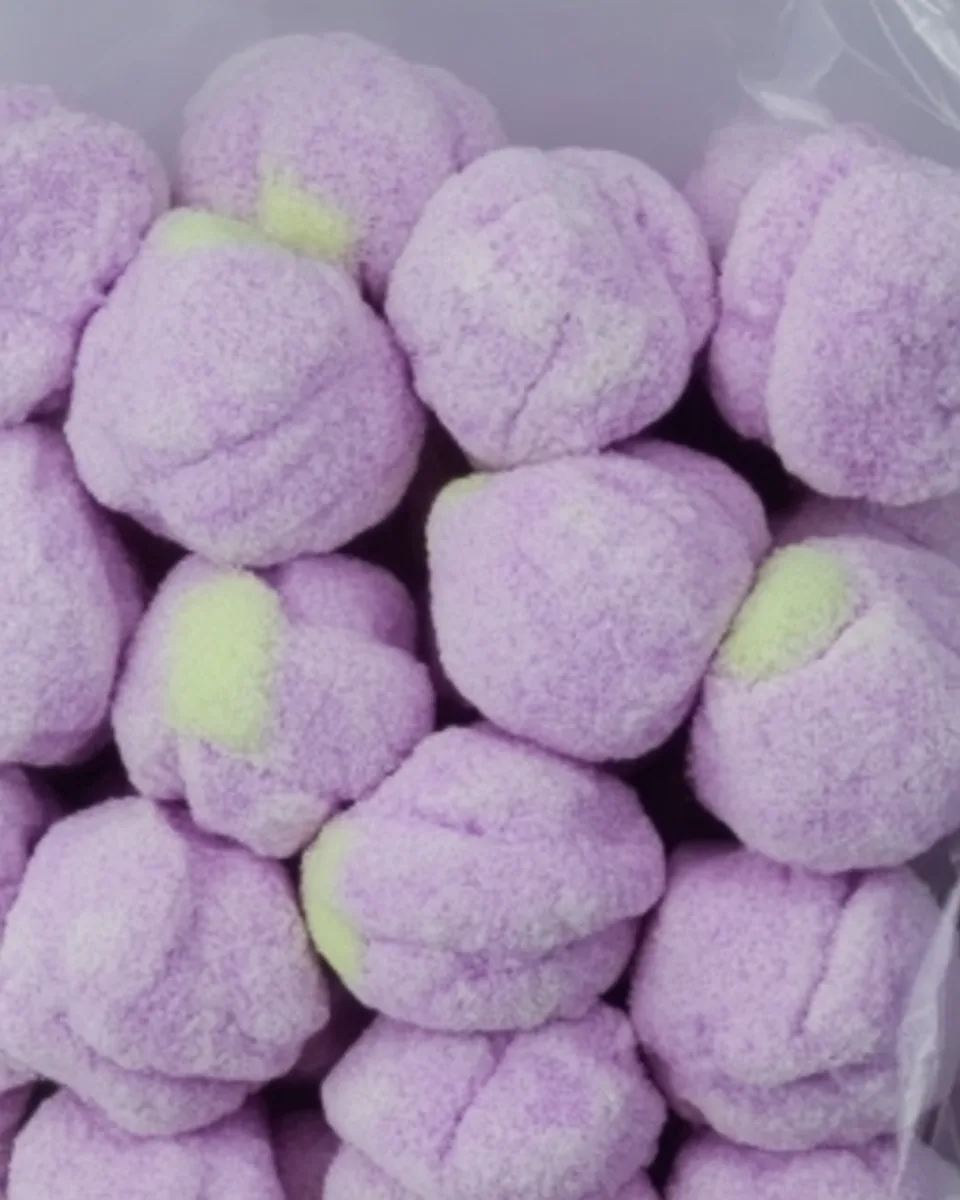 Homemade Delightful Blackberry Jelly Marshmallows