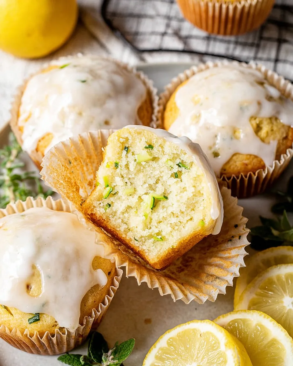 Lemon Zucchini Muffins: Easy, Quick & Delicious
