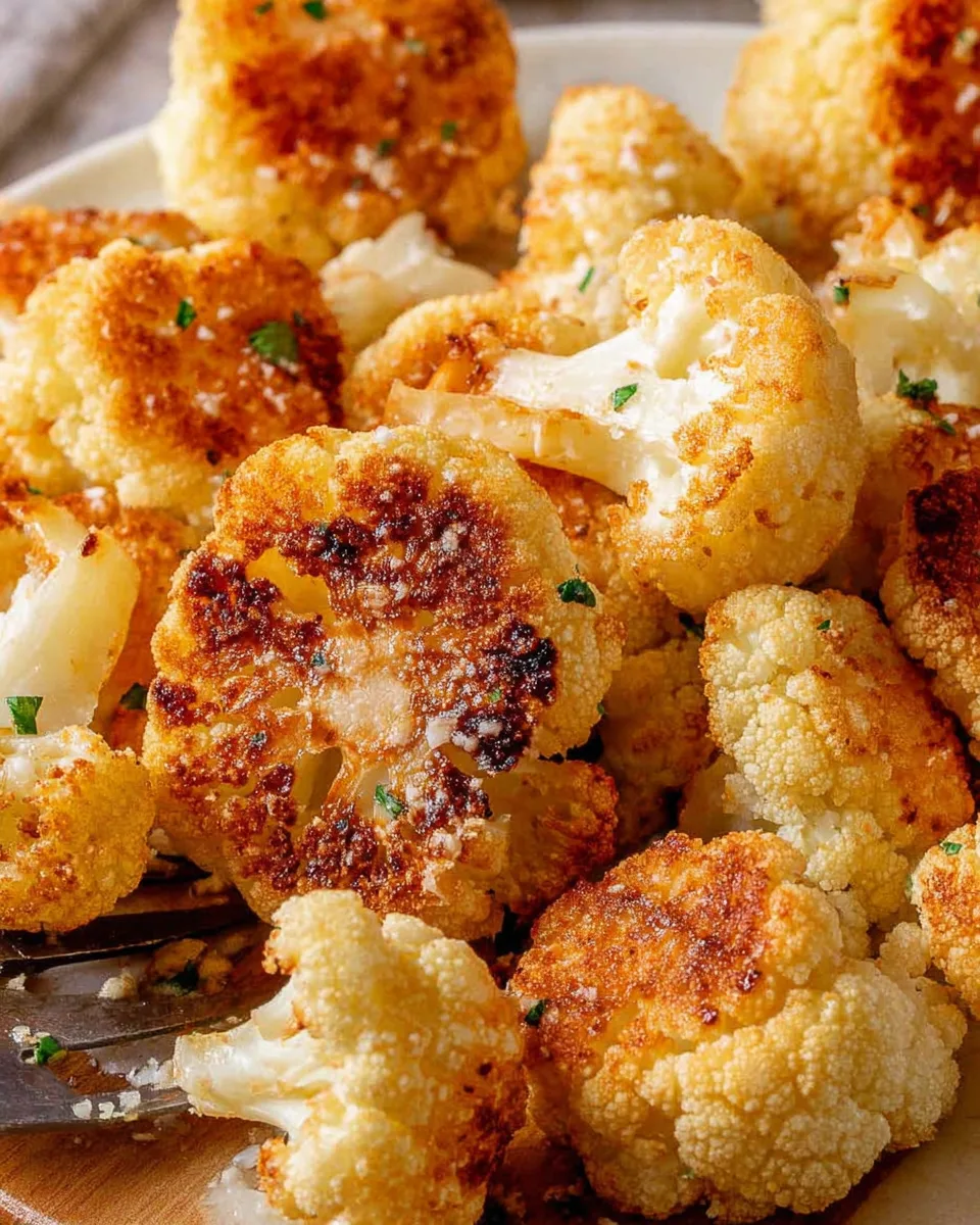 Parmesan Roasted Cauliflower Recipe: Quick & Easy!