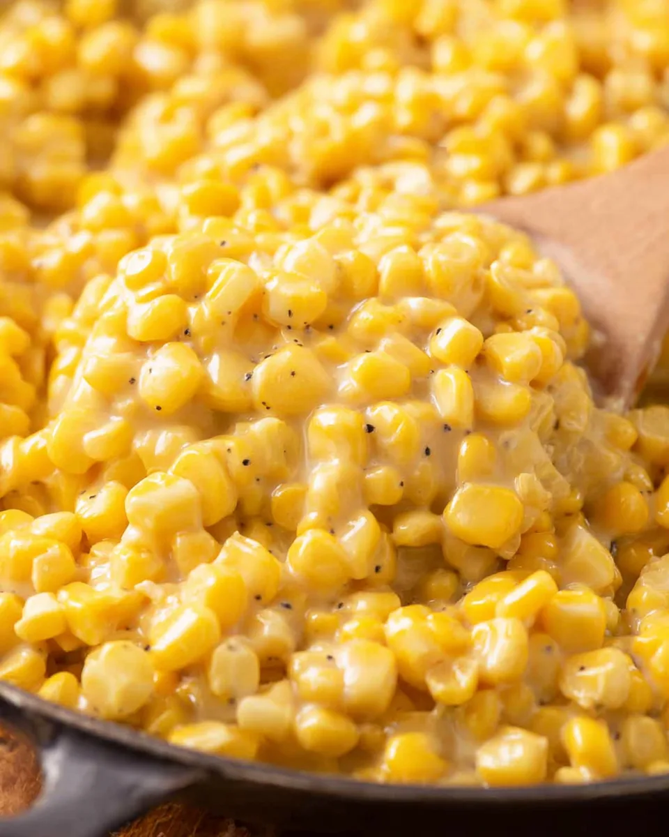 Perfect Creamy Honey Butter Skillet Corn Recipe