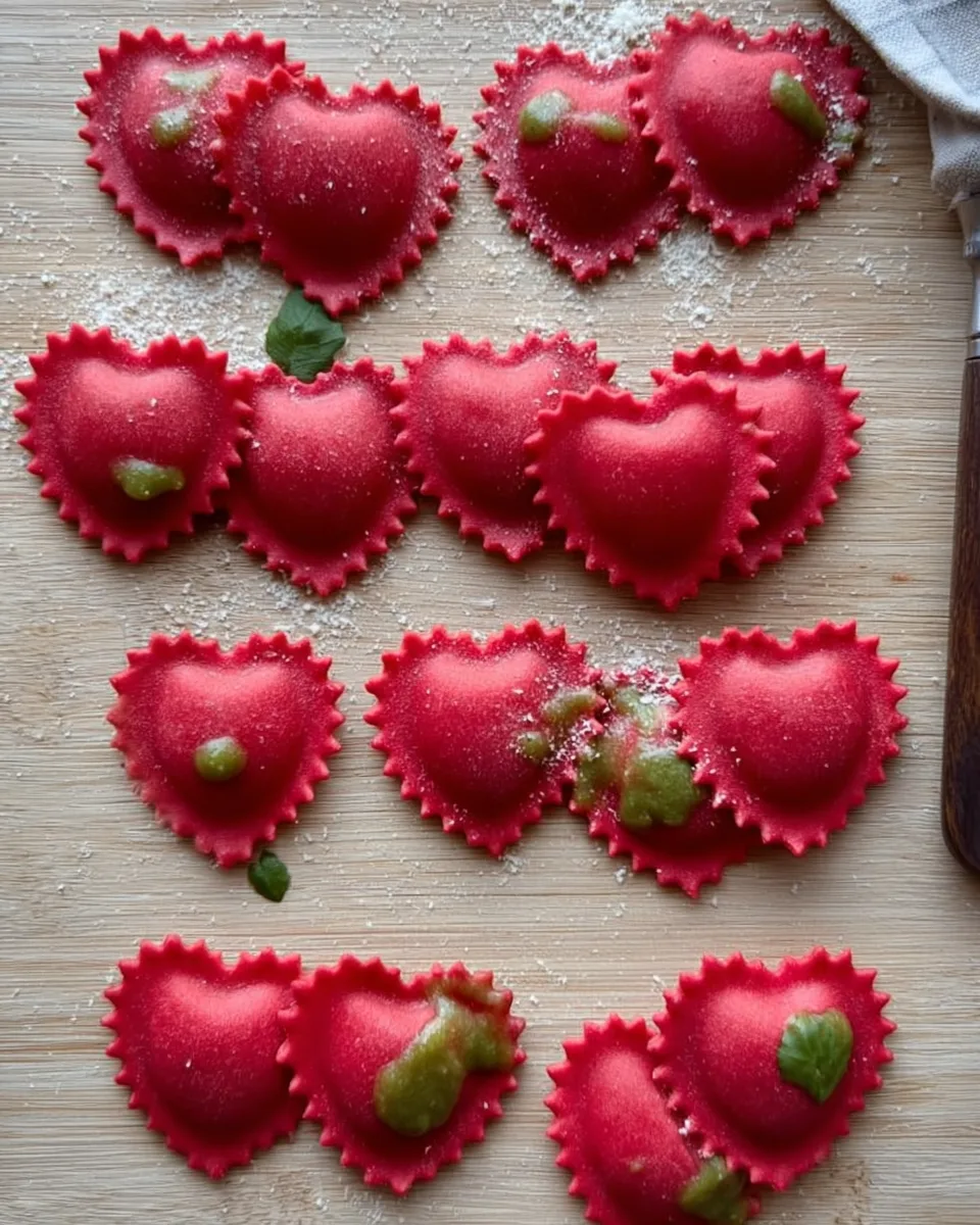 Romantic Ricotta Heart Ravioli Easy Recipe For Two