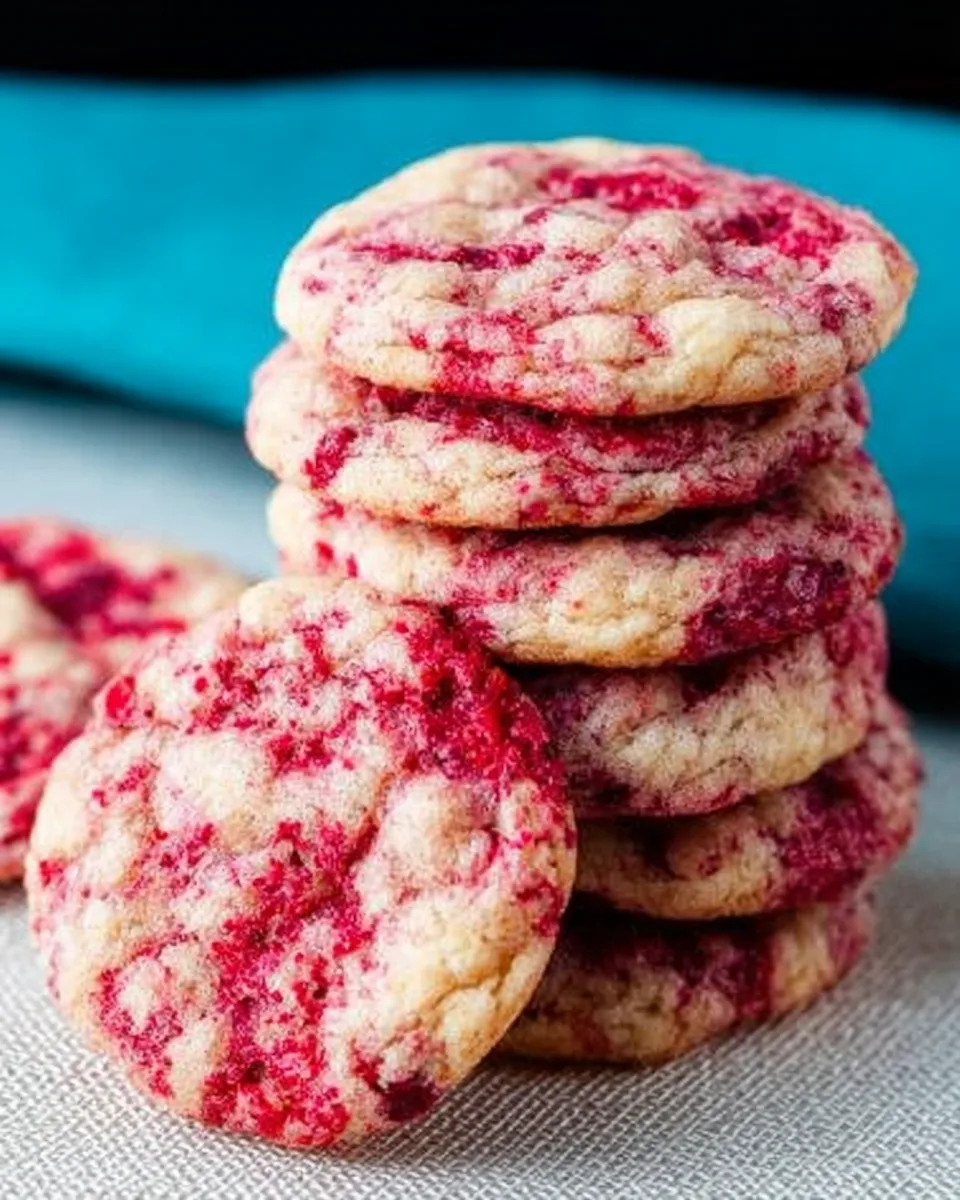 Simple Sweet Valentine's Berry Bliss Cookies Recipe