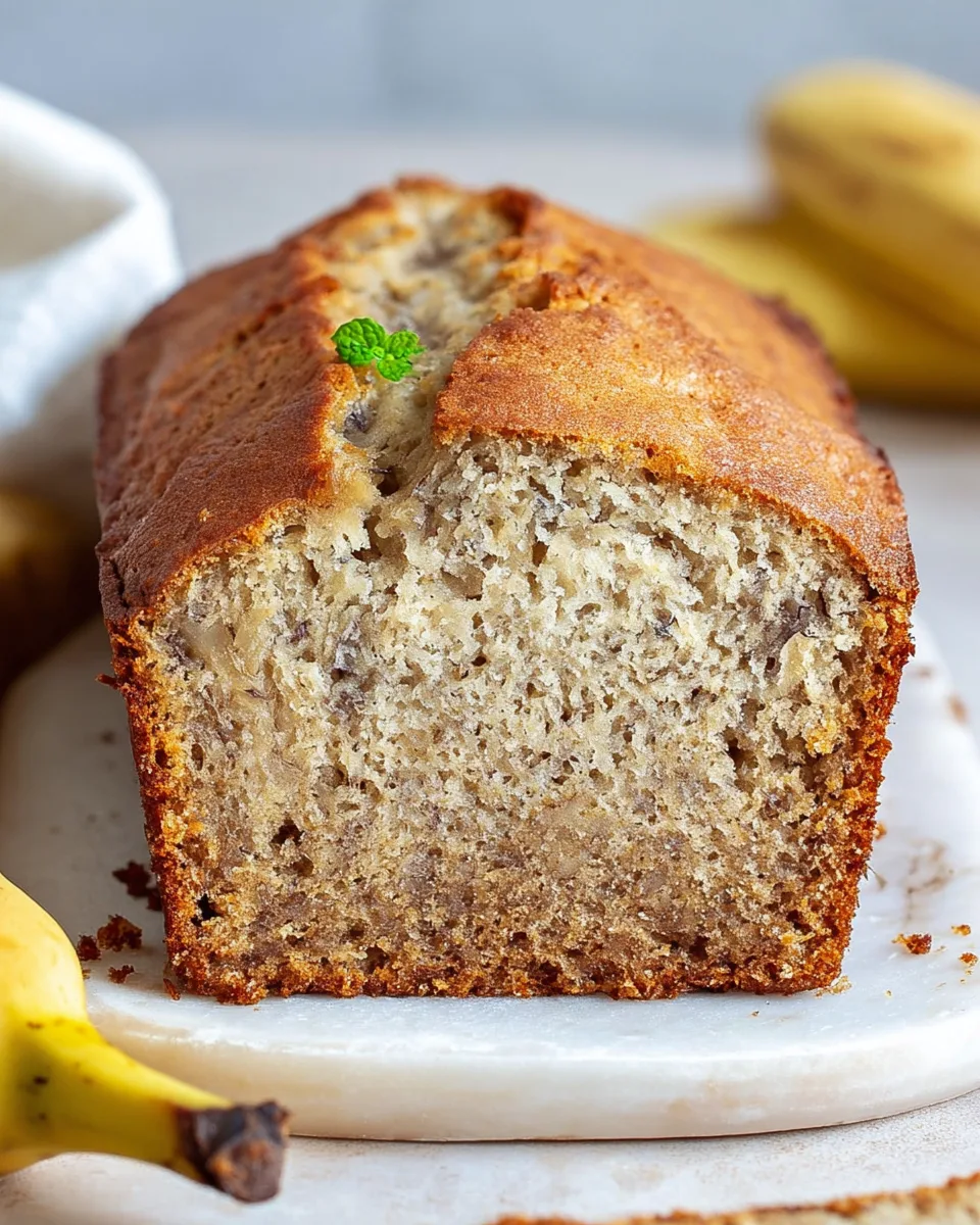 Simply Healthy Banana Bread: Quick & Easy Recipe