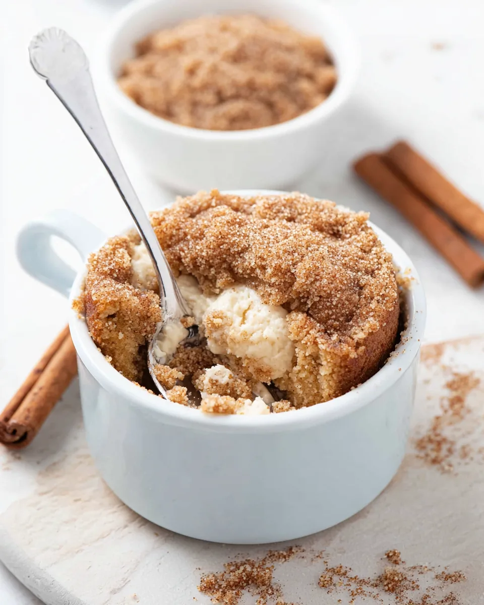 Snickerdoodle Keto Mug Cake: Quick & Easy Recipe