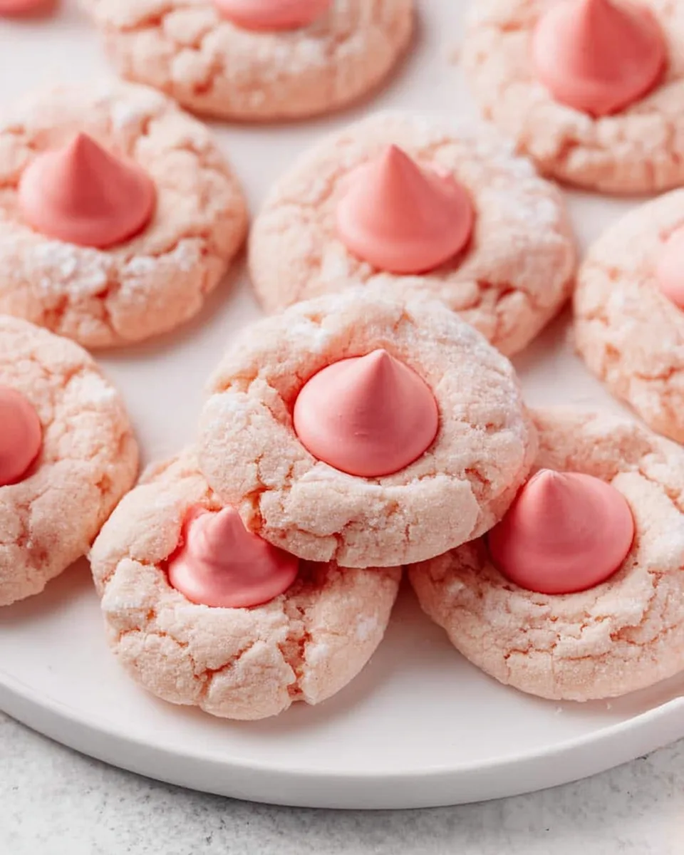Strawberry Kiss Cookies Recipe: Sweet & Easy Treat!