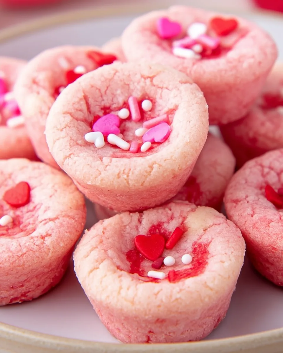 Sweet & Easy Valentine's Day Cookie Cups Recipe!