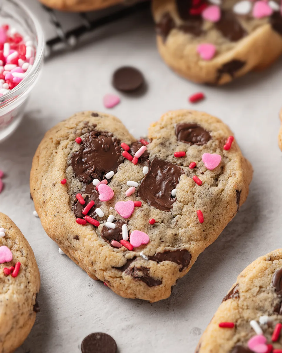 Sweetheart Chocolate Chip Cookies: A Delightful Bake