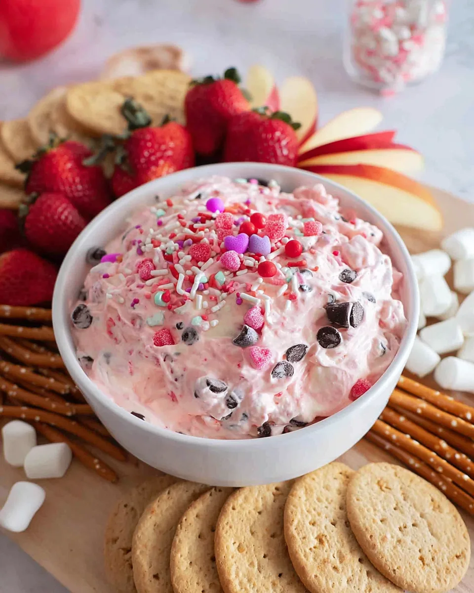 Sweetheart's Pink Dream Dip! Perfect For Parties