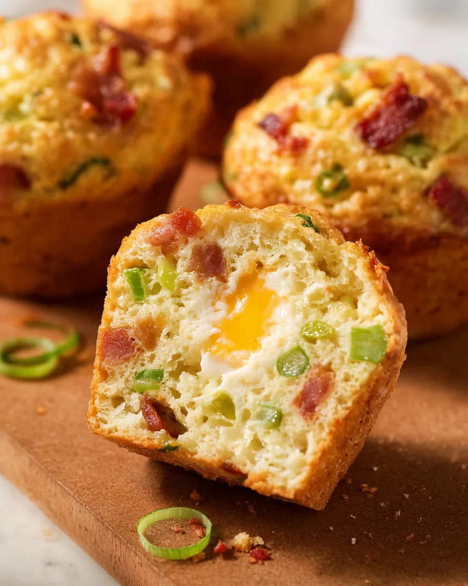 The Best Hearty Bacon & Egg Breakfast Muffins!
