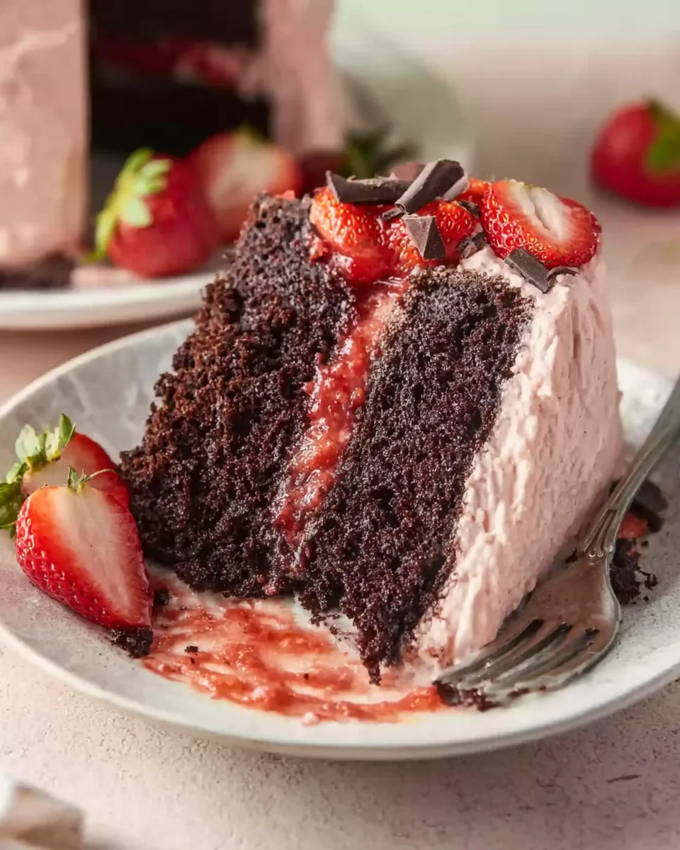 The Ultimate Chocolate Strawberry Dream Cake Recipe!