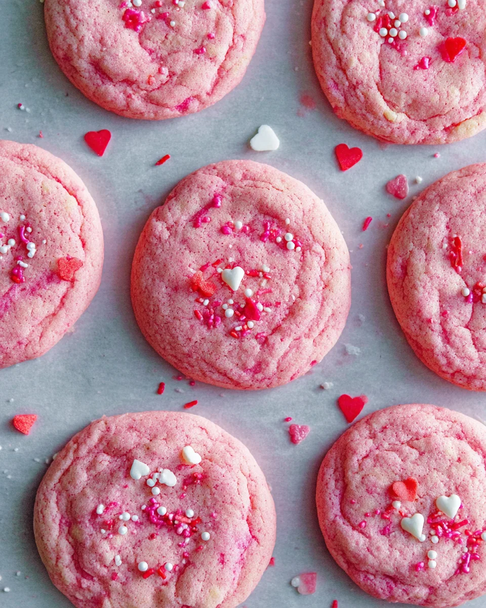 Valentine's Day Cake Mix Cookies: Fun, Easy Recipe