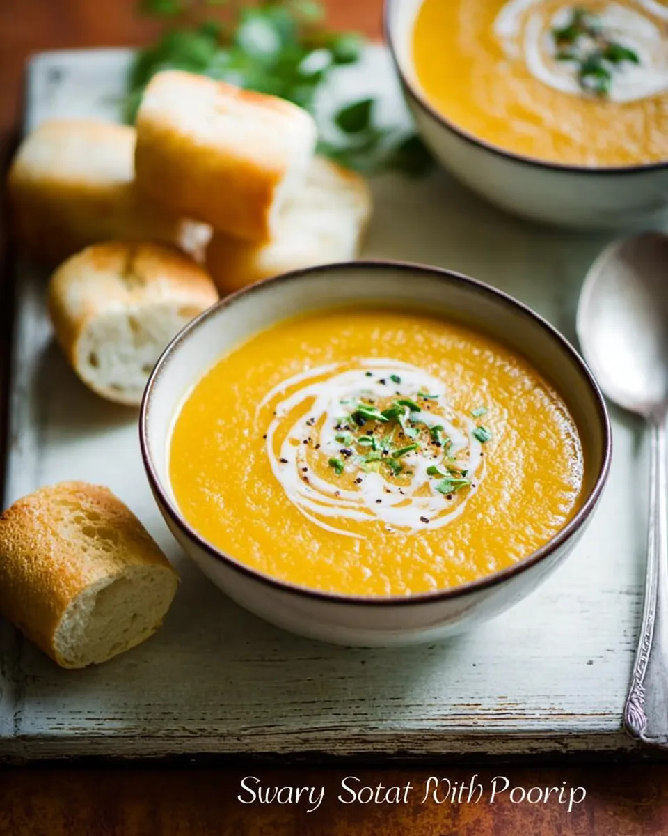 Your Easy & Delicious Savory Sweet Potato Soup Recipe