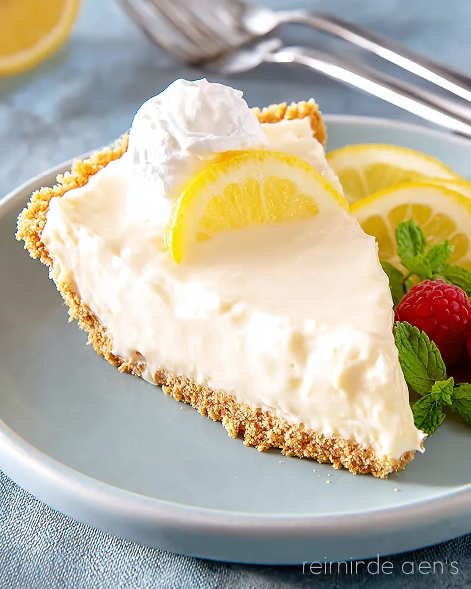 Your New Favorite Creamy Lemonade Dream Pie Recipe