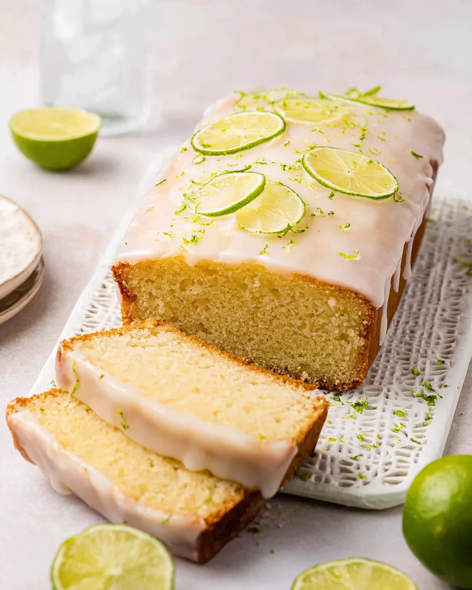 Your New Go-To Keto Key Lime Pound Cake Recipe