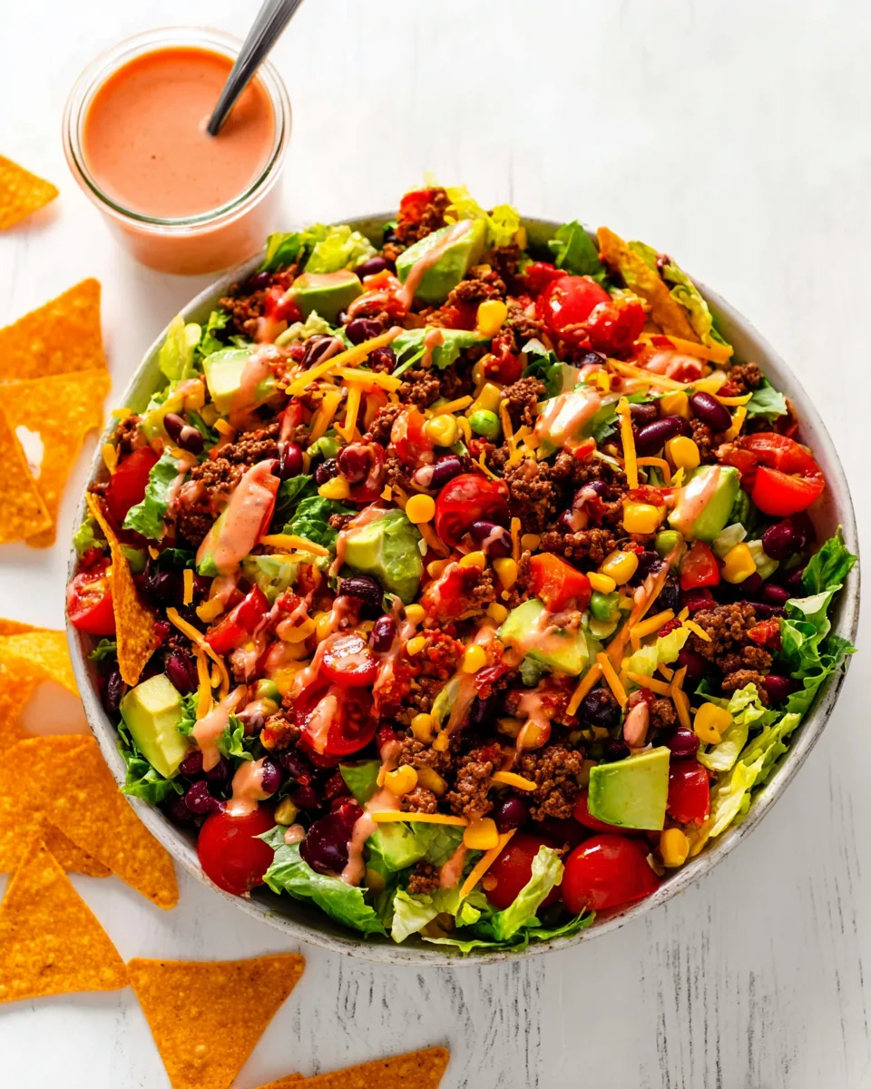 Zesty Dorito Taco Crunch Salad Recipe: A Must-Try!