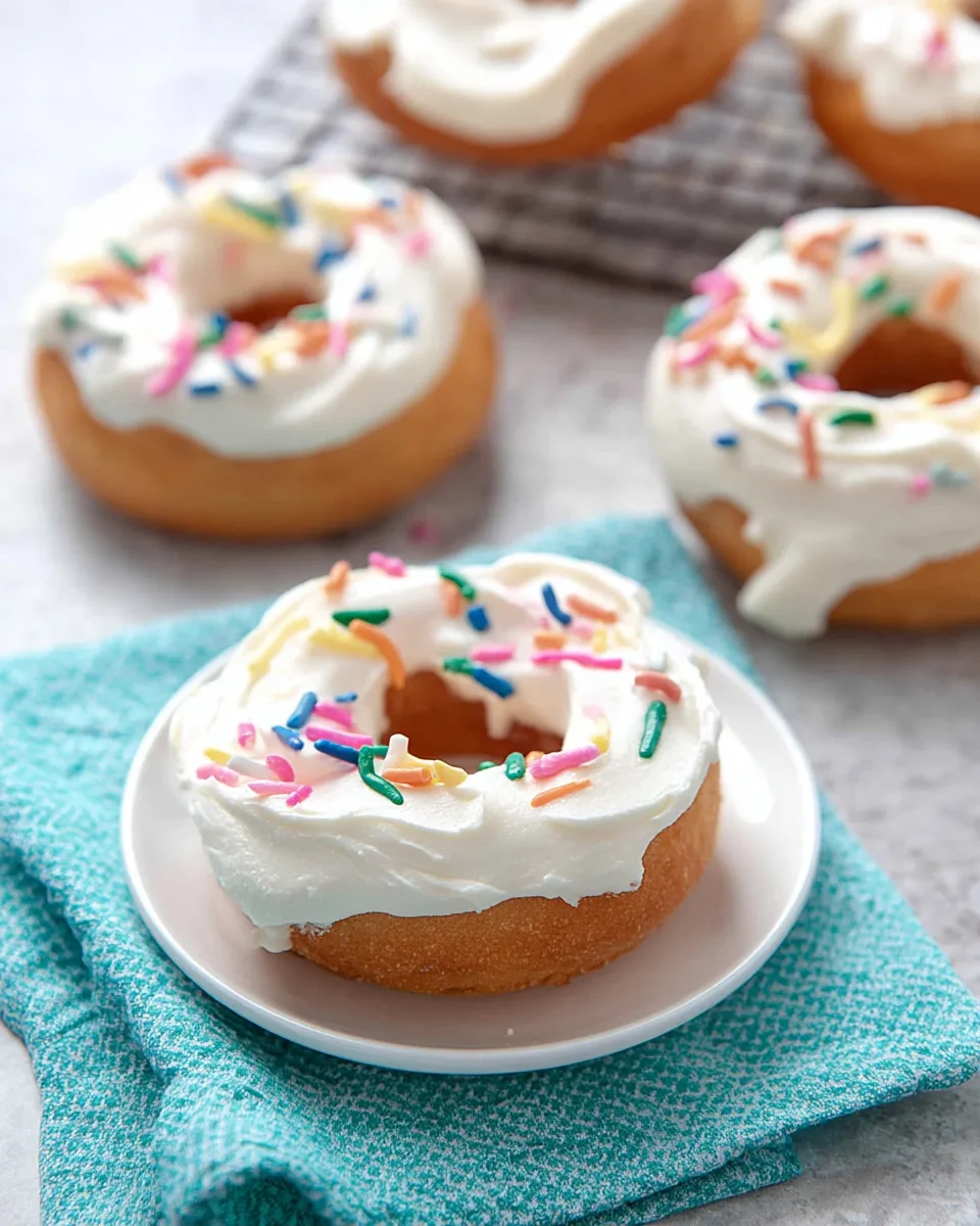 Baked Vanilla Protein Donuts Recipe: Healthy Treat