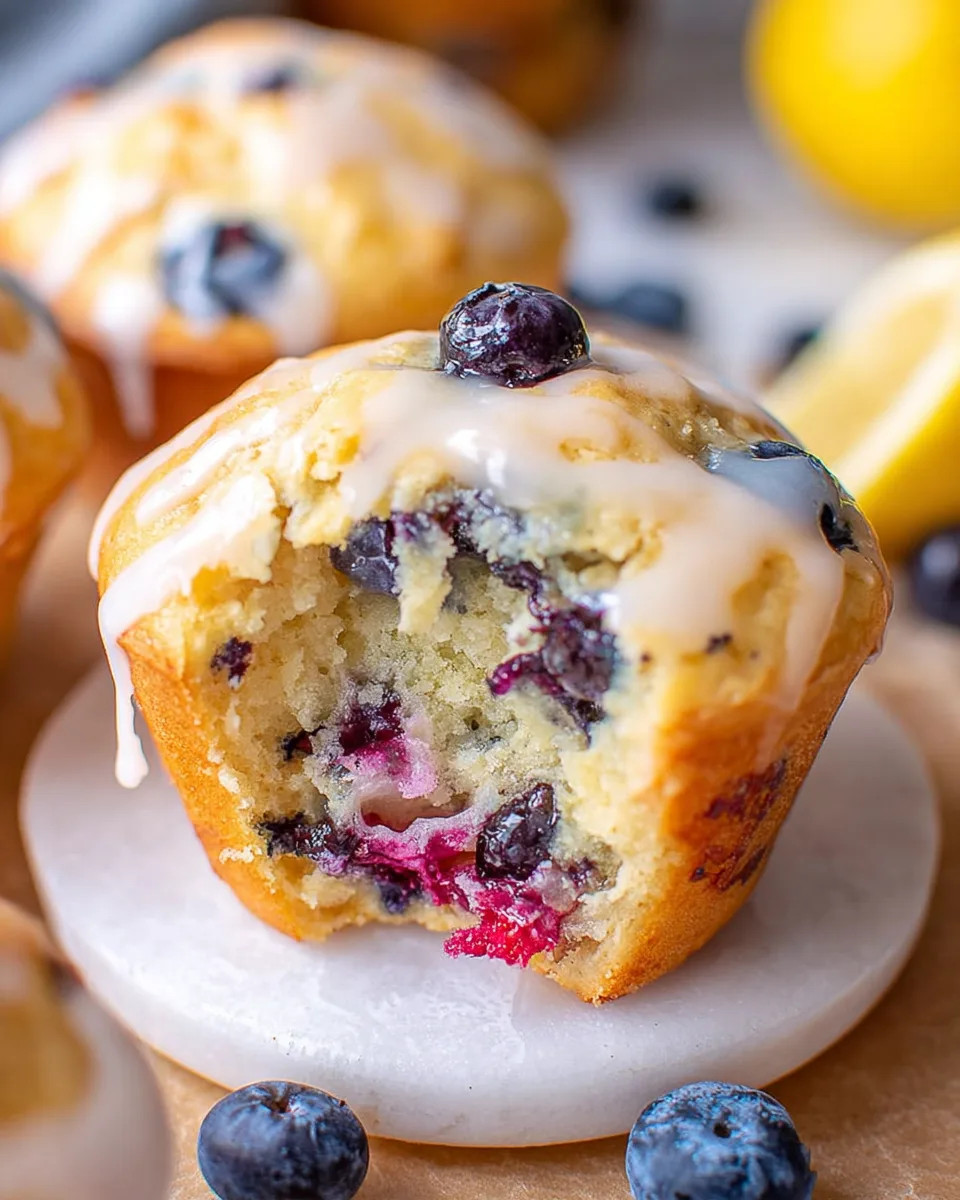 Best Blueberry Lemon Cream Cheese Muffins Recipe