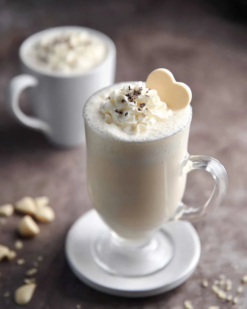 Best Creamy Keto White Hot Chocolate Recipe!