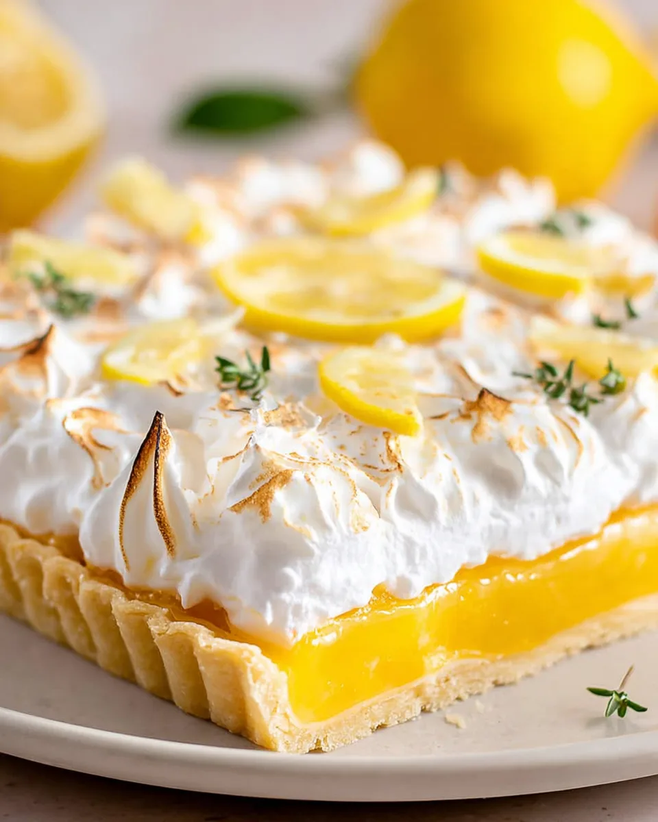 Best Lemon Meringue Tart Recipe You'll Ever Make!