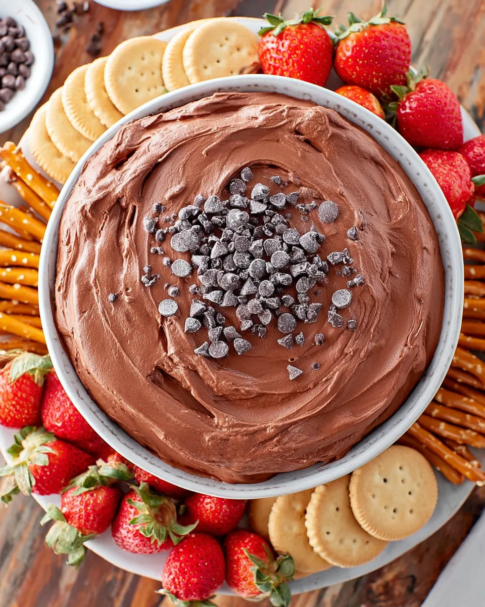 Brownie Batter Dip Delight! Easy No-Bake Recipe