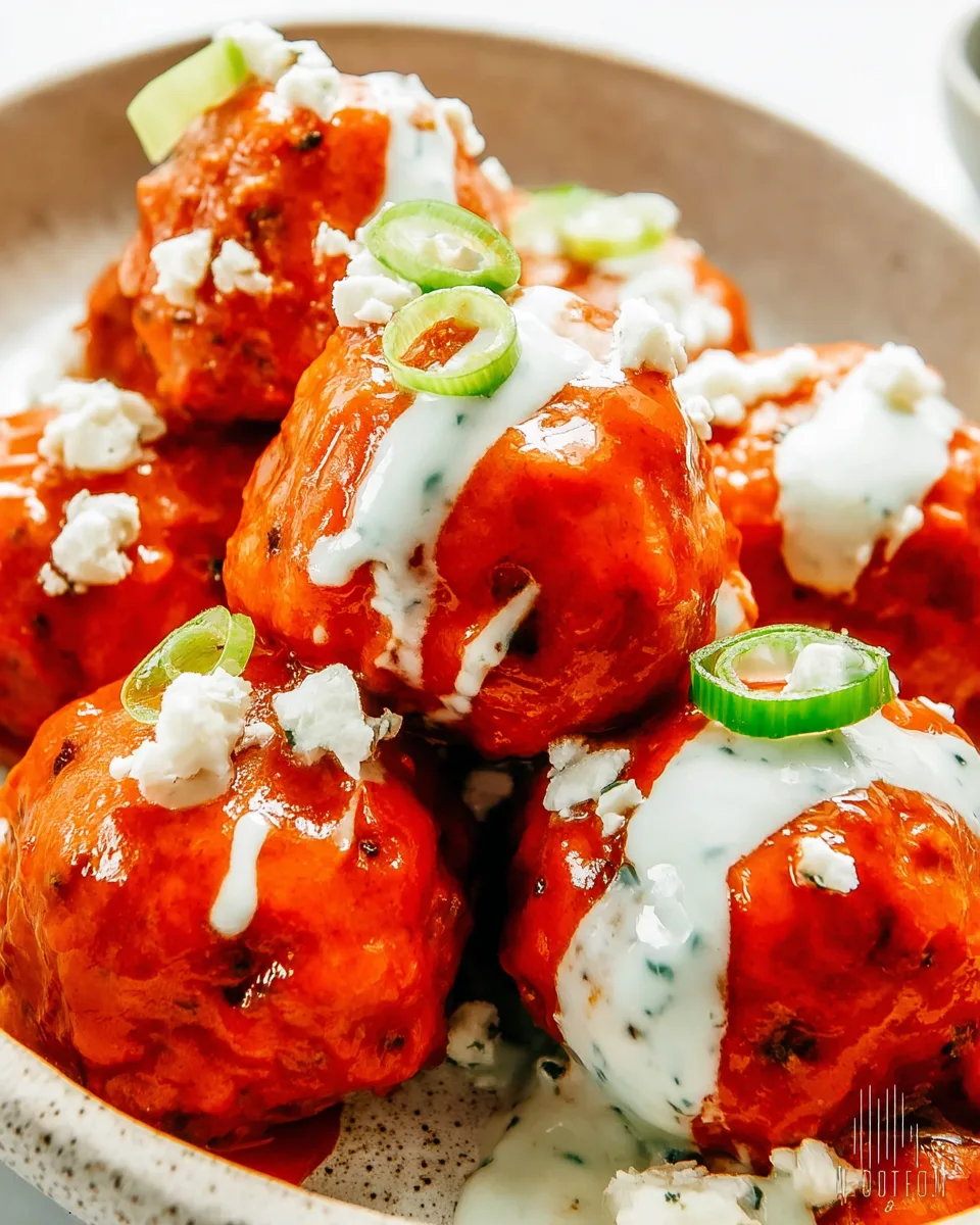 Buffalo Chicken Meatballs: Your New Fave Recipe!