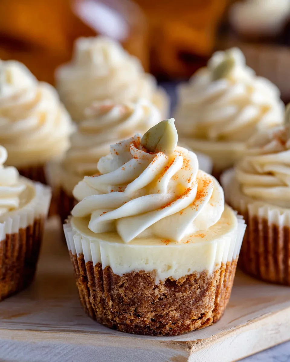 Carrot Cake Cheesecake Cupcakes - Easy Recipe!