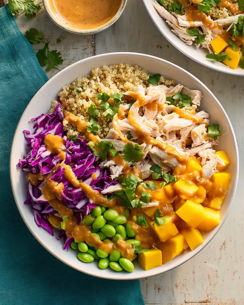 Chicken Protein Power Bowls: Delicious & Easy Recipe