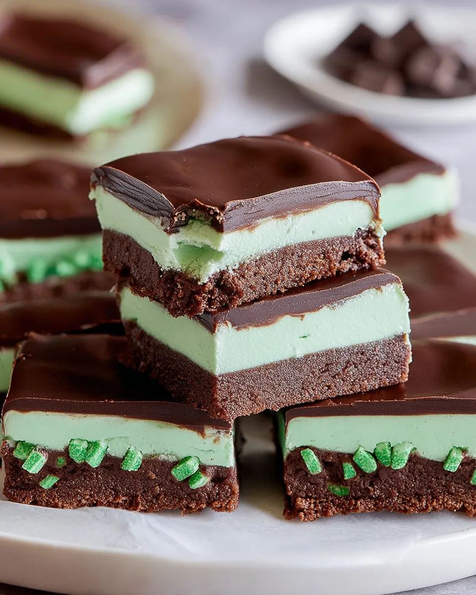 Cool Down with Refreshing Chocolate Mint Brownies